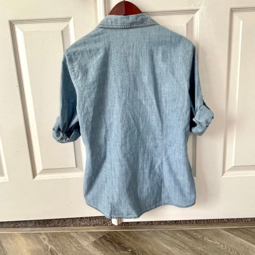 Hester and Orchard denim button down shirt - Picture 3 of 11